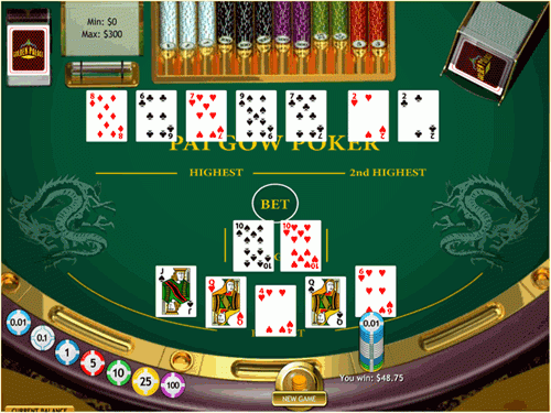 pai-gow-table